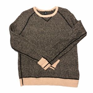 Gap beige and blush colored wool sweater